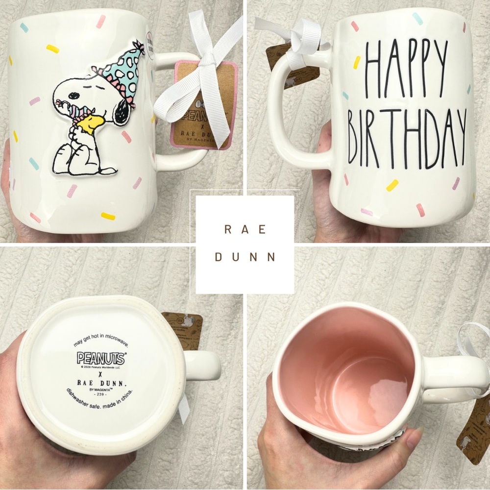 Rae Dunn Birthday Mug